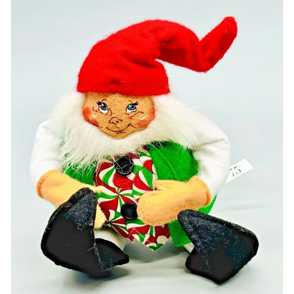 Annalee Christmas Starlight Mint Gnome Elf Mobilitee Doll 2010 5 inch‎ 75th